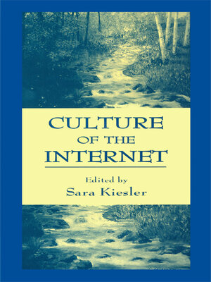 cover image of Culture of the Internet